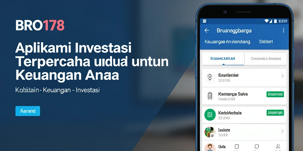 Antarmuka modern dan mudah digunakan untuk investasi.