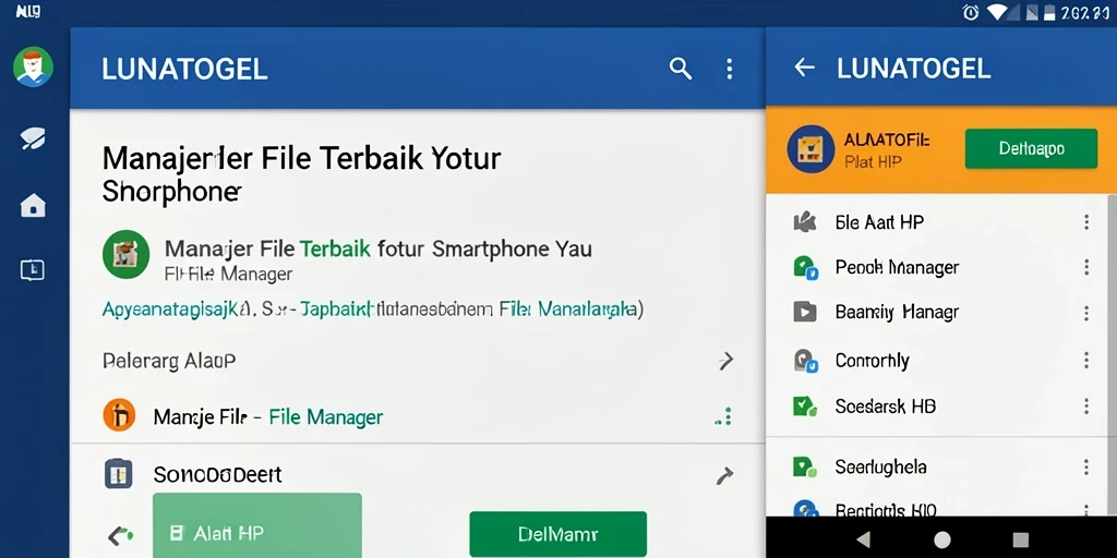 Tampilan antarmuka aplikasi LUNATOGEL yang user-friendly dan modern.