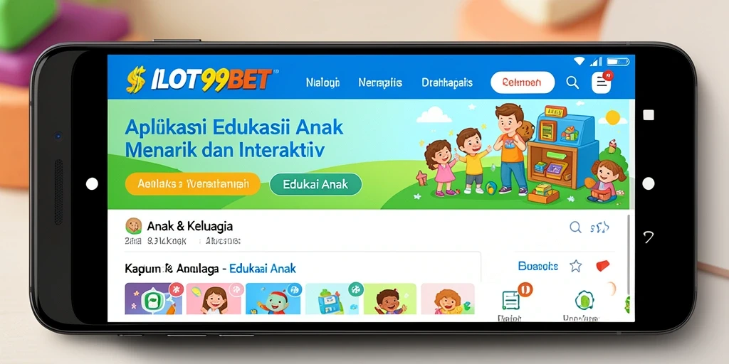 Antarmuka menarik SLOT99BET yang mendukung belajar sambil bermain.